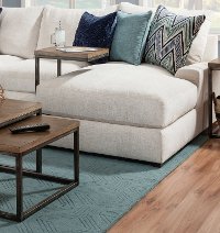 Chandler Brown Industrial Rustic Side Table-2