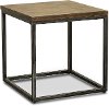 Brown Industrial Rustic End Table - Chandler