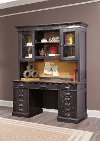 Two-Tone Urban Computer Desk with Hutch - Lincoln Park