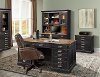 Two-Tone Urban Executive Office Desk - Lincoln Park