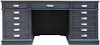 Two-Tone Urban Executive Office Desk - Lincoln Park-3