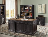 Two-Tone Urban Executive Office Desk - Lincoln Park-4
