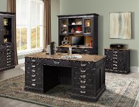Two-Tone Urban Executive Office Desk - Lincoln Park-5