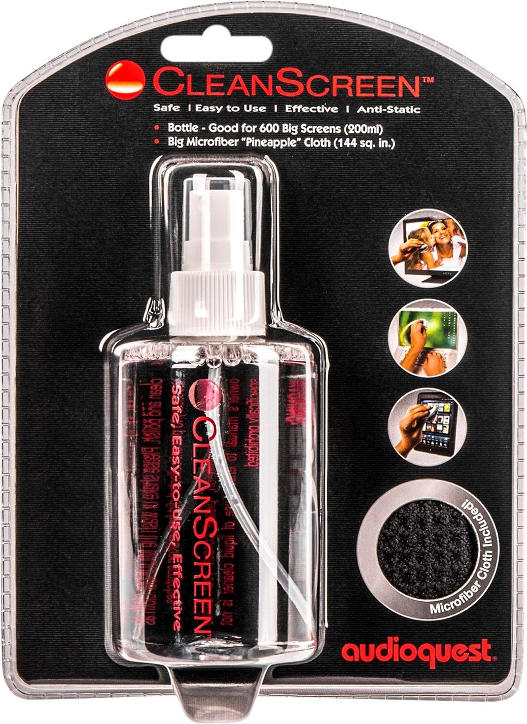 AUDIO QUEST SCREEN CLEAN WITH CLOTH CleanScreen Kit-1