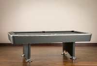 Black 8' Pool Table - Lennox