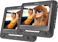 SDVD9957 Sylvania 9 Inch Dual Screen Portable DVD Player
