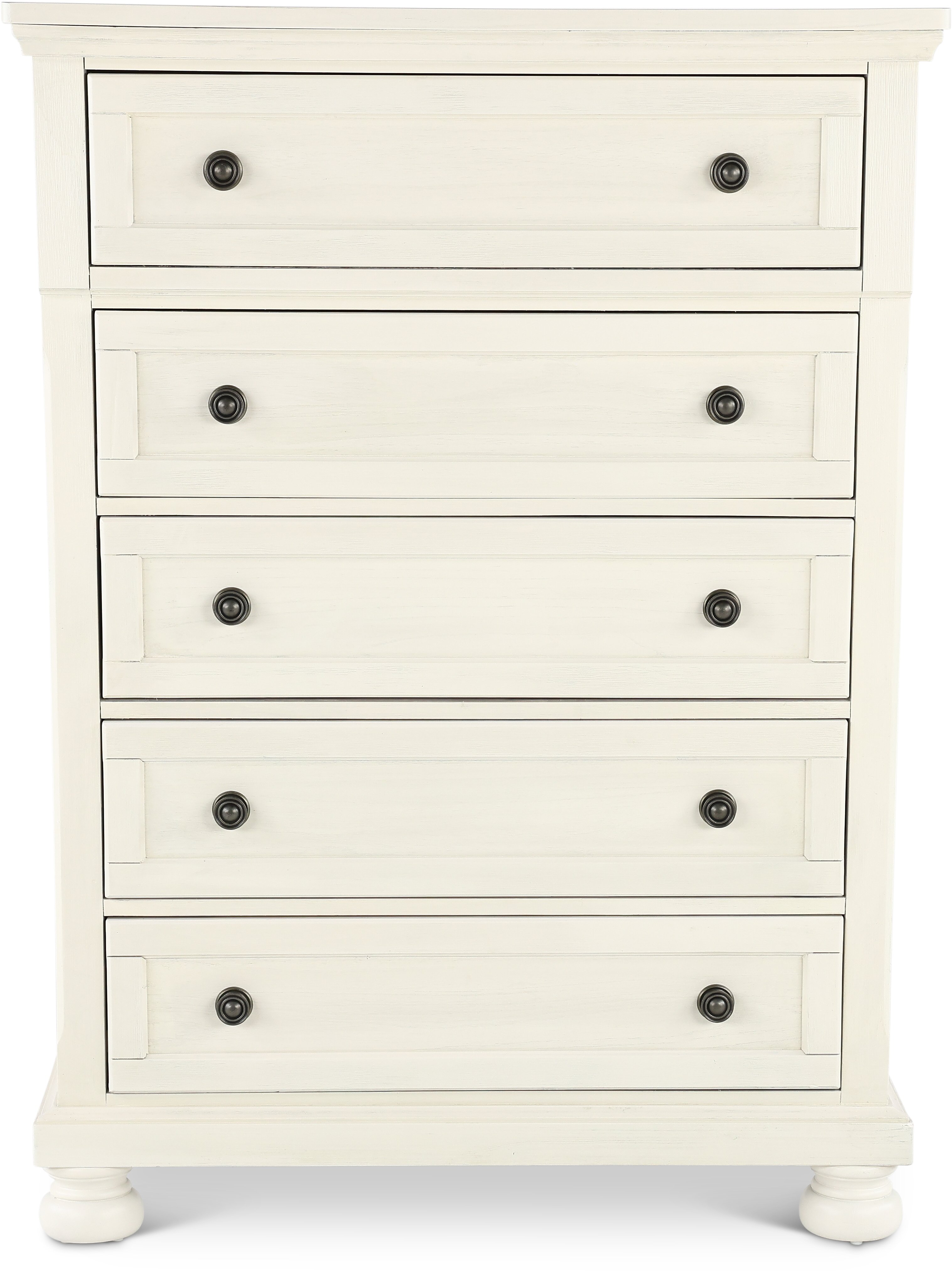 Classic Traditional Off-White Chest of Drawers - Stella-1