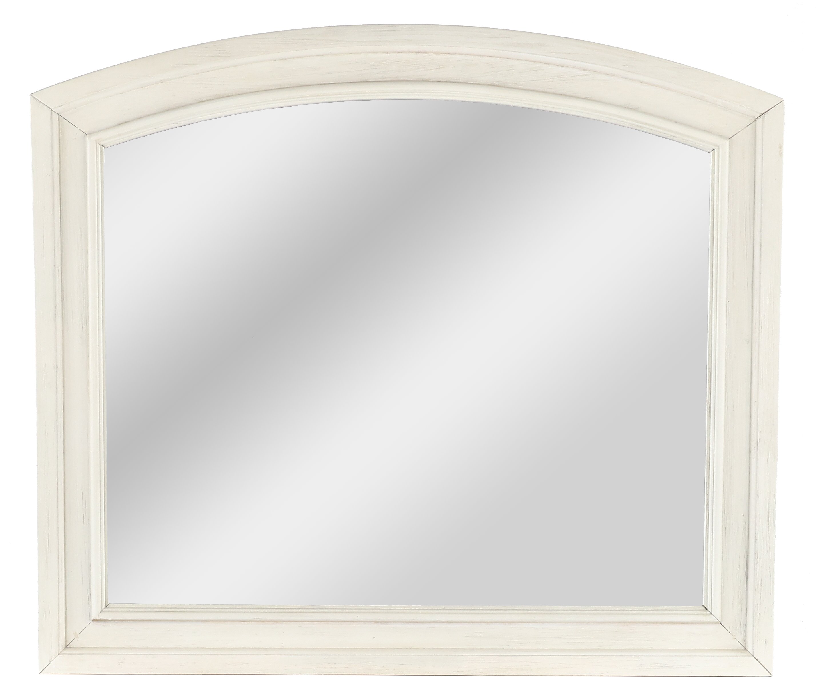 Classic Traditional Off-White Mirror - Stella-1