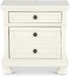 Classic Traditional Off-White Nightstand - Stella