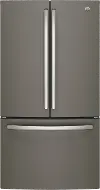 GNE27JMMES GE 27 cu ft French Door Refrigerator - Slate