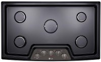 LCG3611BD LG 36 Inch Gas Cooktop - Black Stainless Steel-3