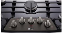 LCG3611BD LG 36 Inch Gas Cooktop - Black Stainless Steel-4
