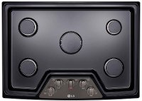 LCG3011BD LG 30 Inch Gas Cooktop - Black Stainless Steel-5