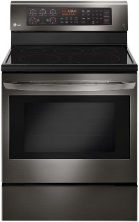 LRE3194BD LG Electric Range - 6.3 cu. ft. Black Stainless Steel