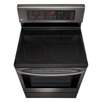 LRE3194BD LG Electric Range - 6.3 cu. ft. Black Stainless Steel-6