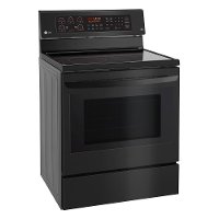LRE3194BM LG Electric Range - 6.3 cu. ft. Matte Black-6