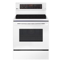 LRE3194SW LG Electric Range - 6.3 cu. ft. White-2
