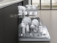 DW80M2020US Samsung Top Control Dishwasher with Quiet Operation - Stainless Steel-3