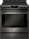 LSE4616BD LG 30 Inch Induction Smart Range - 6.3 cu. ft., Black Stainless Steel