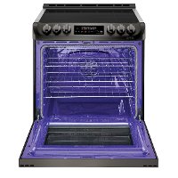LSE4616BD LG 30 Inch Induction Smart Range - 6.3 cu. ft., Black Stainless Steel-4