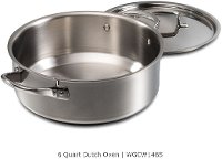 WGCW100S Wolf Gourmet 10 Piece Cookware for Gas, Electric, or Induction-5