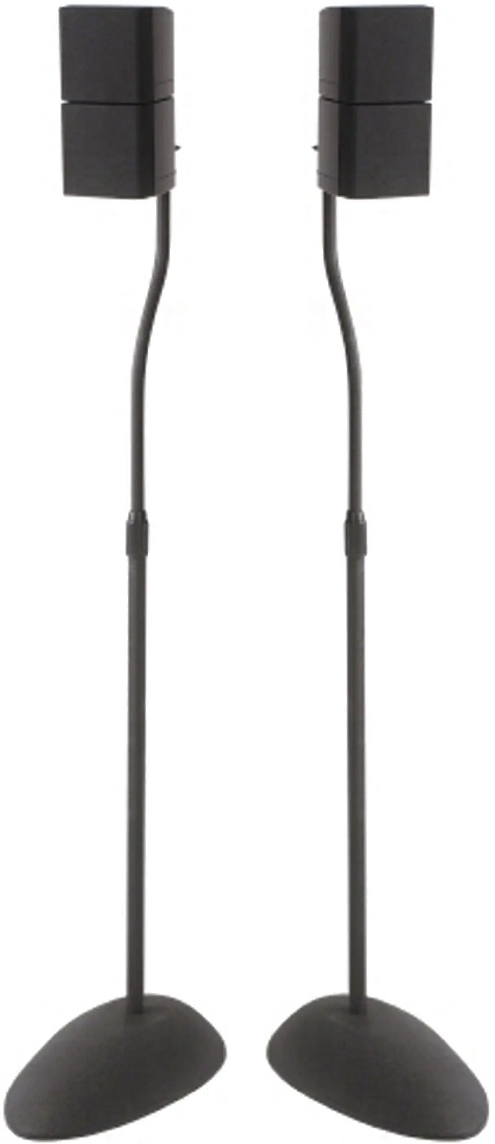 HTB3-B1,SPKR-STND,PR Set of Two Sanus Adjustable Height Speaker Stands-1
