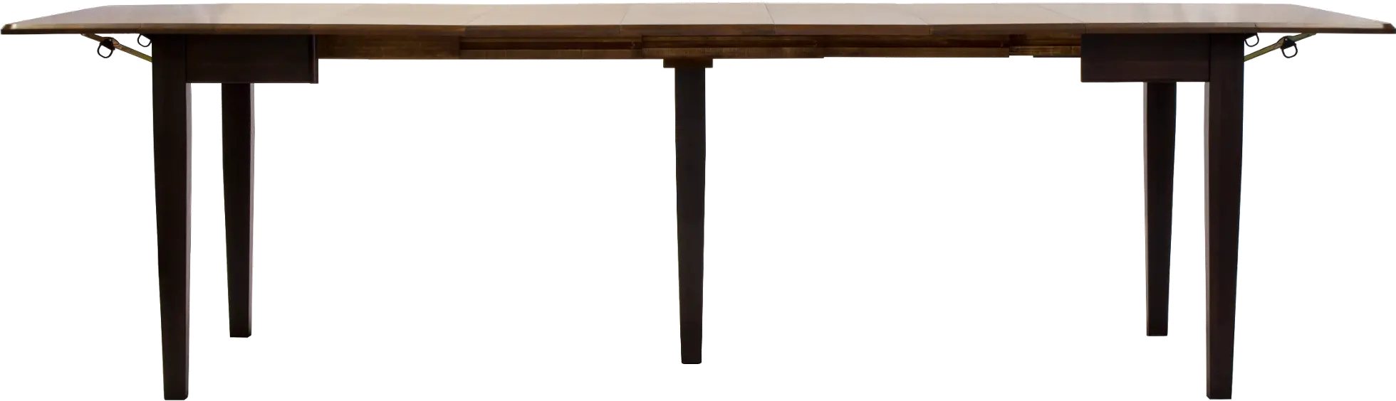 Black and Brown Dining Room Table - Saber-2
