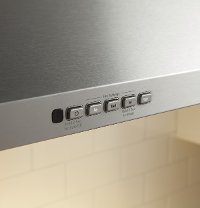 JVW5361SJSS GE 36 Inch Pyramid Chimney Hood - Stainless Steel-3
