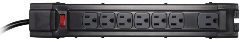 7 Outlet Surge Protector Power Strip with Metal Case-2