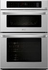 LWC3063ST LG 30 Inch Smart Combination Wall Oven with Microwave - 6.4 cu. ft. Stainless Steel