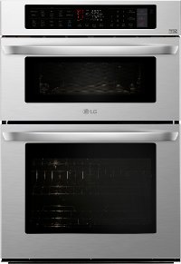 LWC3063ST LG 30 Inch Smart Combination Wall Oven with Microwave - 6.4 cu. ft. Stainless Steel