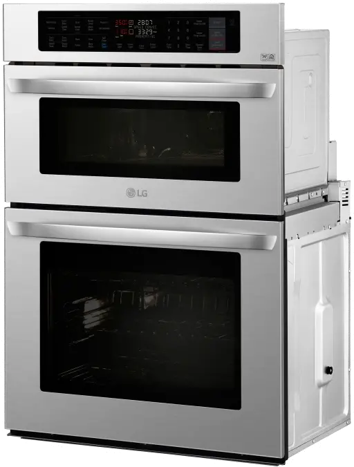 LWC3063ST LG 30 Inch Smart Combination Wall Oven with Microwave - 6.4 cu. ft. Stainless Steel-3