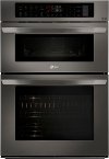 LWC3063BD LG 30 Inch Smart Combination Wall Oven with Microwave - 6.4 cu. ft. Black Stainless Steel