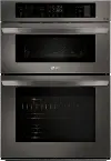LWC3063BD LG 30 Inch Smart Combination Wall Oven with Microwave - 6.4 cu. ft. Black Stainless Steel