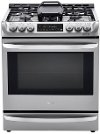 LSD4913ST LG Dual Fuel Slide-in Smart Range - Stainless Steel