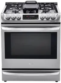 LSD4913ST LG Dual Fuel Slide-in Smart Range - Stainless Steel