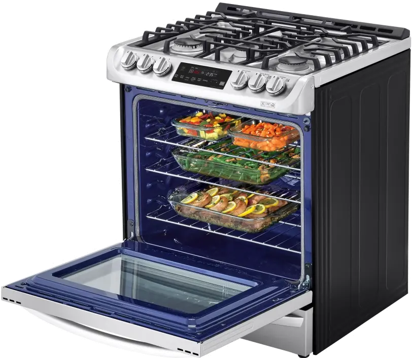 LSD4913ST LG Dual Fuel Slide-in Smart Range - Stainless Steel-6