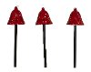 Mr. Christmas Musical LED Light Red Pathway Bells