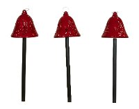 Mr. Christmas Musical LED Light Red Pathway Bells