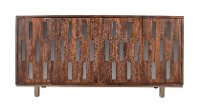 59 Inch Medium Brown TV Stand - Brownstone-6