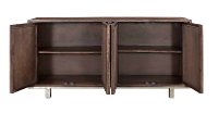 59 Inch Medium Brown TV Stand - Brownstone-7