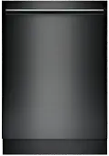 SHXM4AY56N Bosch 24 Inch 100 Series Dishwasher - Black