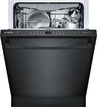 SHXM4AY56N Bosch 24 Inch 100 Series Dishwasher - Black-2
