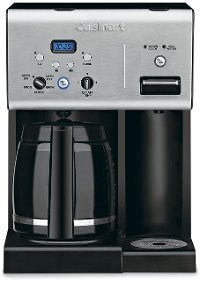 CHW-12 Cuisinart Coffee Plus 12 Cup Programmable Coffeemaker Plus Hot Water System