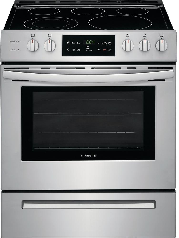 FFEH3054US Frigidaire Electric Range - 5.0 cu. ft. Stainless Steel-1