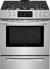 FFGH3054US Frigidaire 30 Inch Front Control Freestanding Gas Range - Stainless Steel