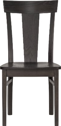 Charcoal Splat Back Dining Room Chair - Taylor