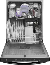 GDT605PGMBB GE Dishwasher with Hidden Controls - Black-3
