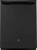 GDT605PGMBB GE Top Control Dishwasher - Black