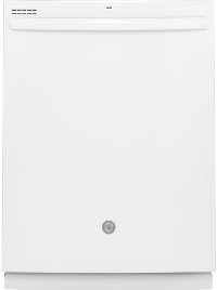 GDT605PGMWW GE Dishwasher with Hidden Controls - White